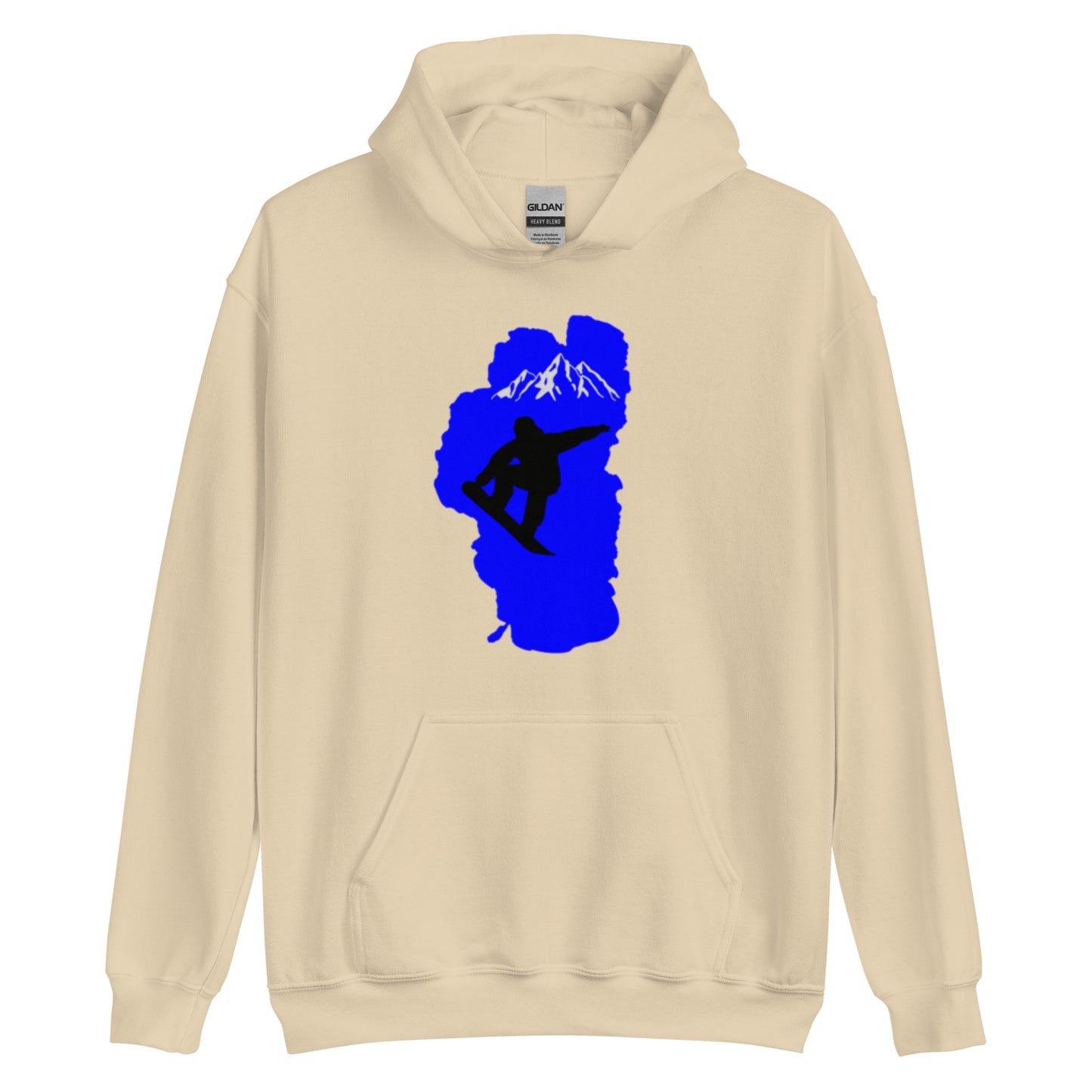 Lake Tahoe Mountains Snowboard Club Unisex Hoodie