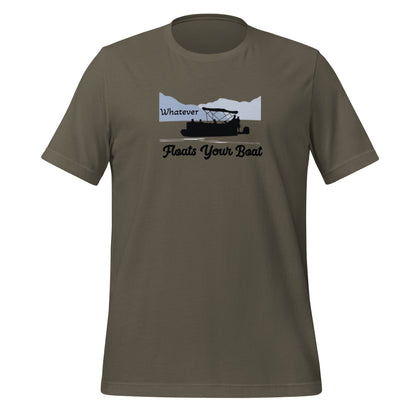 Whatever Floats Your Boat Lake Life Pontoon Unisex t-shirt