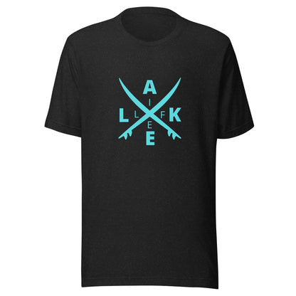 Lake Life X Boards Wake Surf Boards Unisex t-shirt