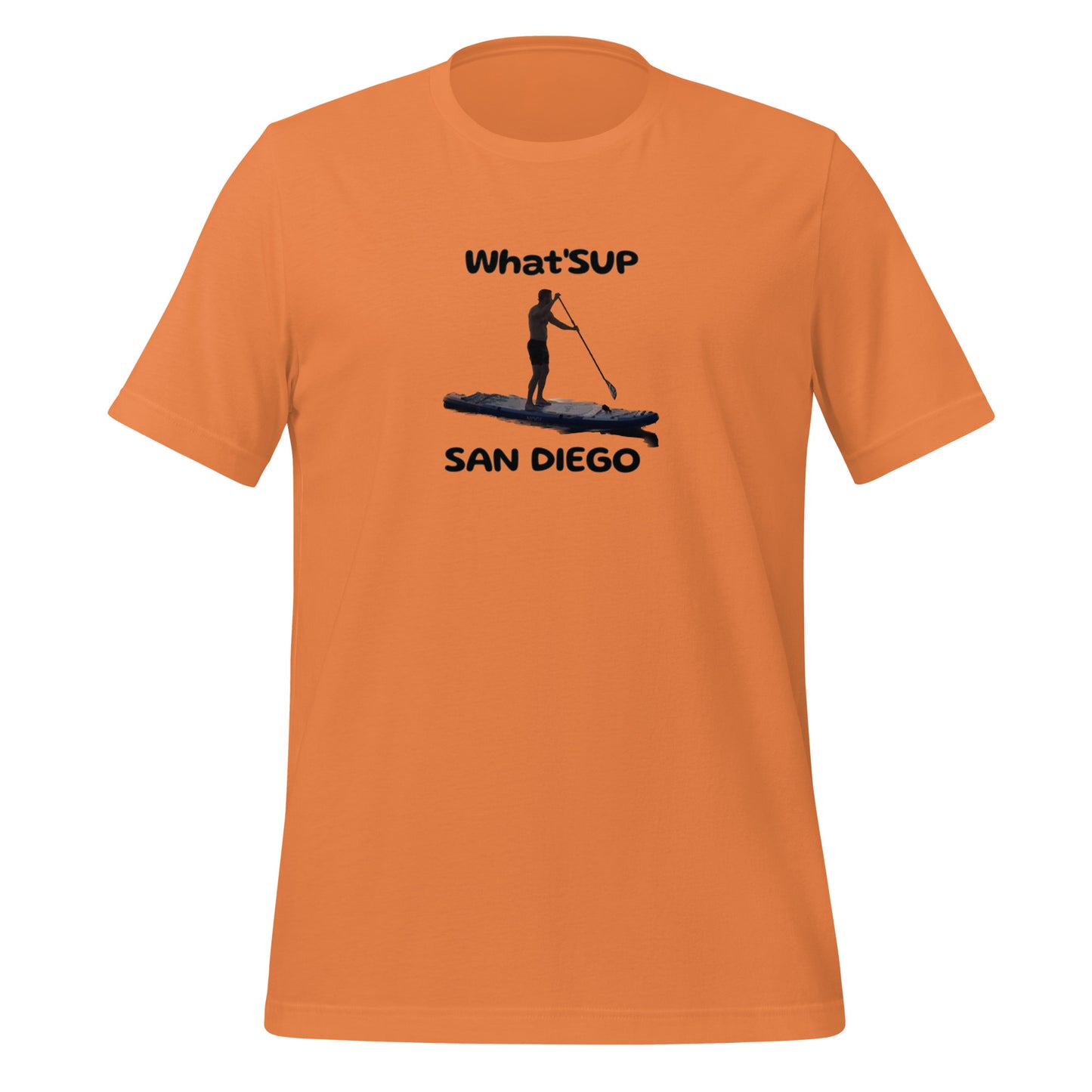 What'SUP San Diego Paddleboard SUP Unisex t-shirt