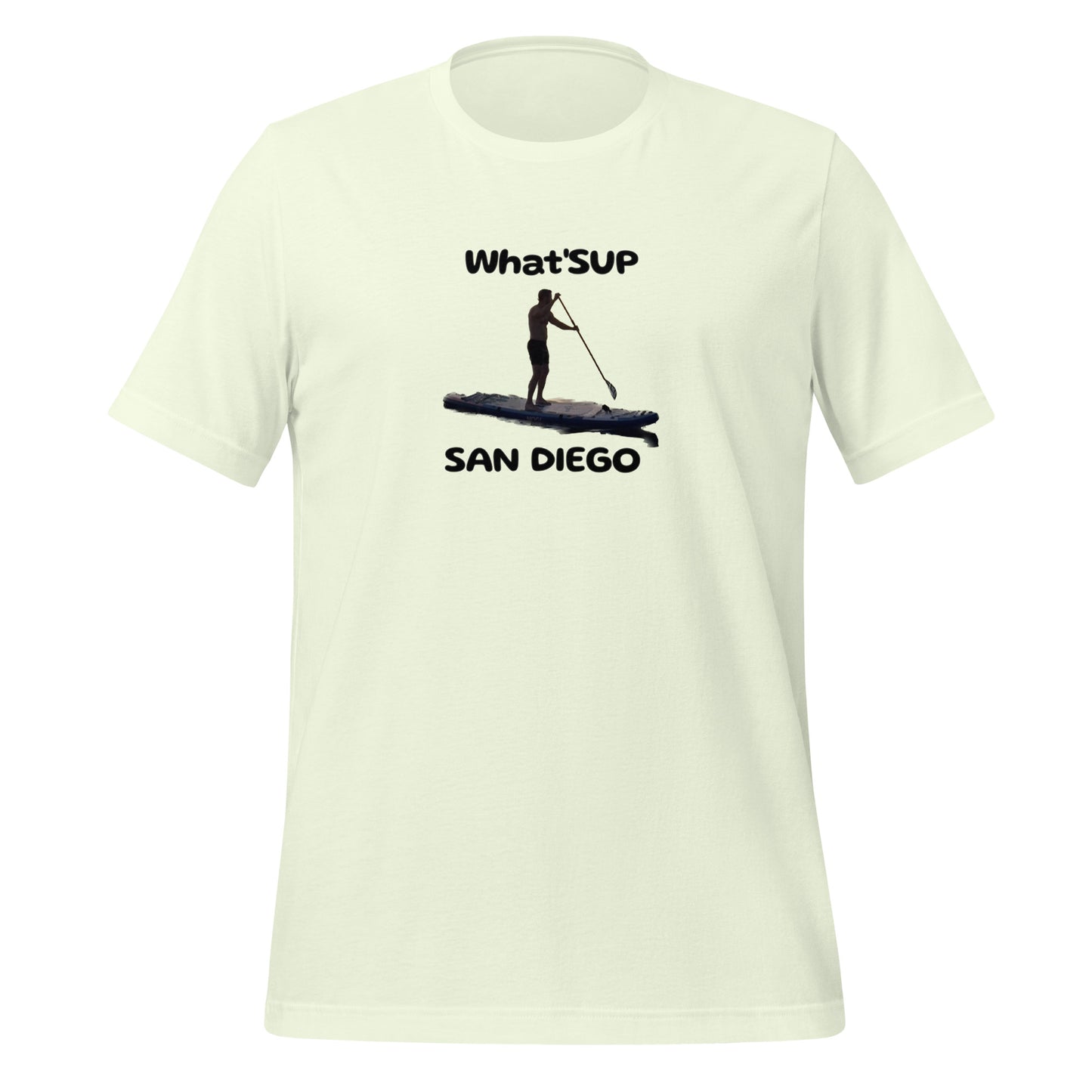 What'SUP San Diego Paddleboard SUP Unisex t-shirt