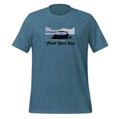 Whatever Floats Your Boat Lake Life Pontoon Unisex t-shirt