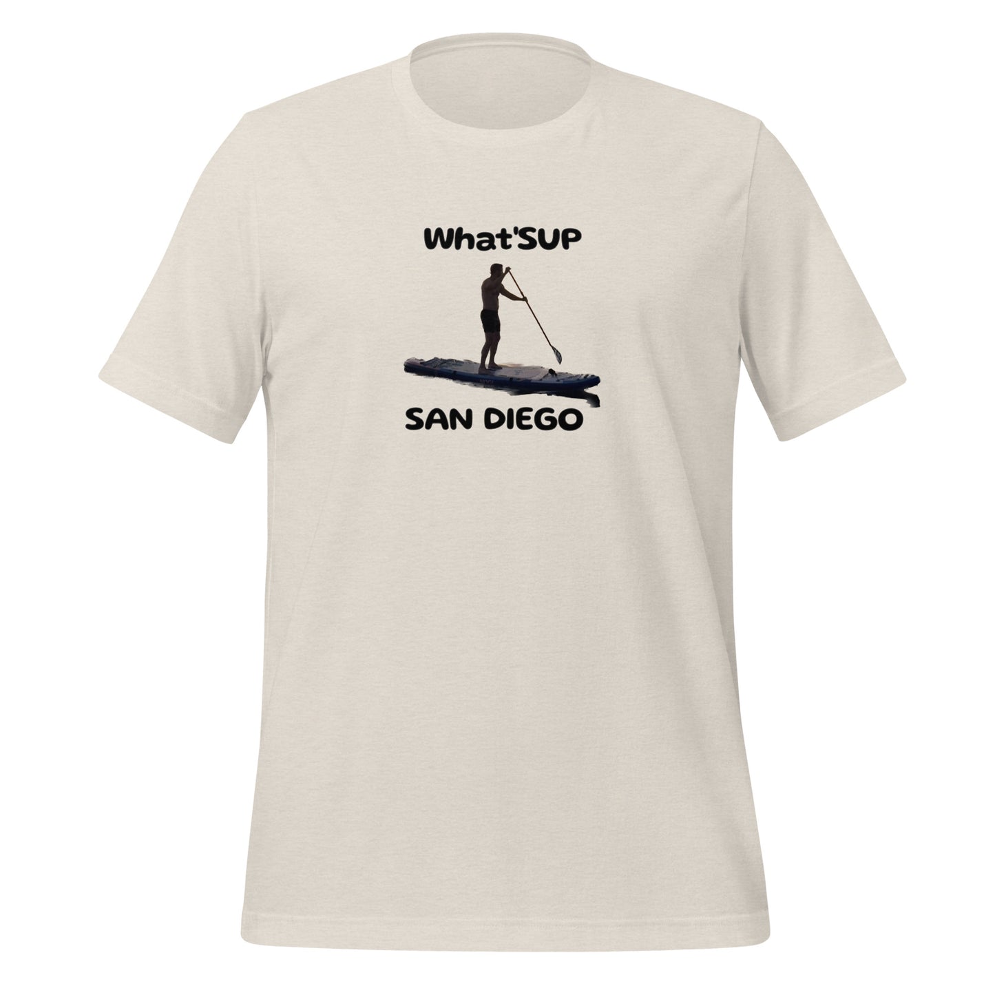 What'SUP San Diego Paddleboard SUP Unisex t-shirt