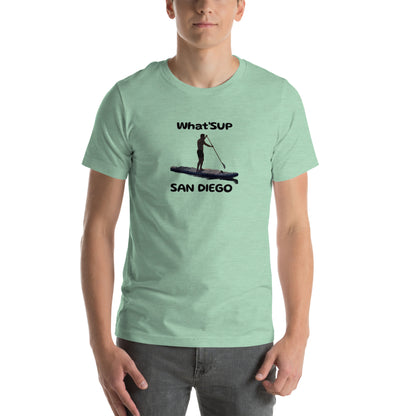 What'SUP San Diego Paddleboard SUP Unisex t-shirt