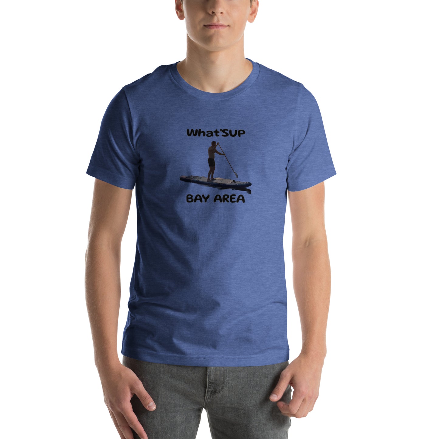 What'SUP Bay Area Paddleboard SUP Unisex t-shirt