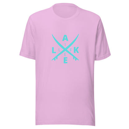 Lake Life X Boards Wake Surf Boards Unisex t-shirt