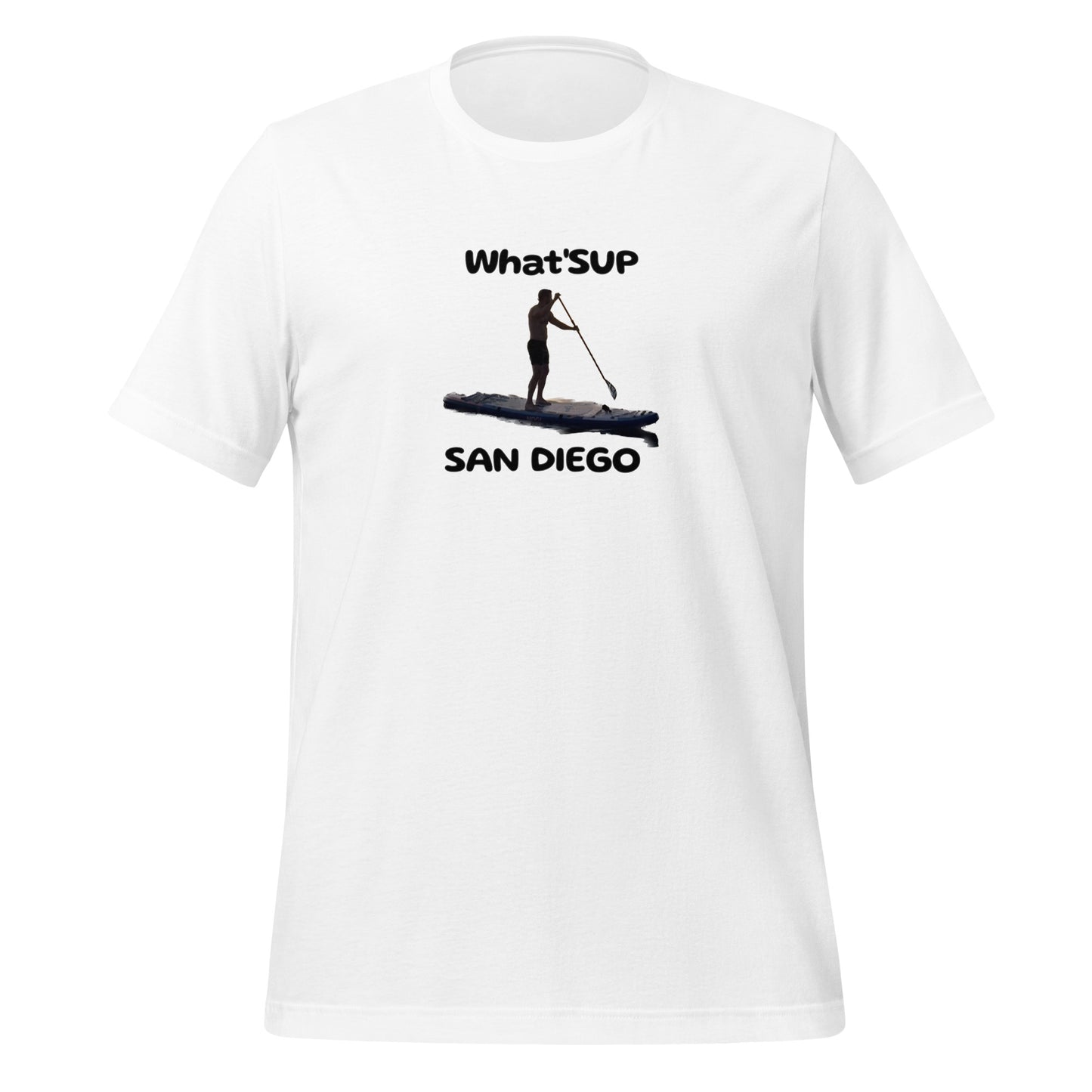 What'SUP San Diego Paddleboard SUP Unisex t-shirt