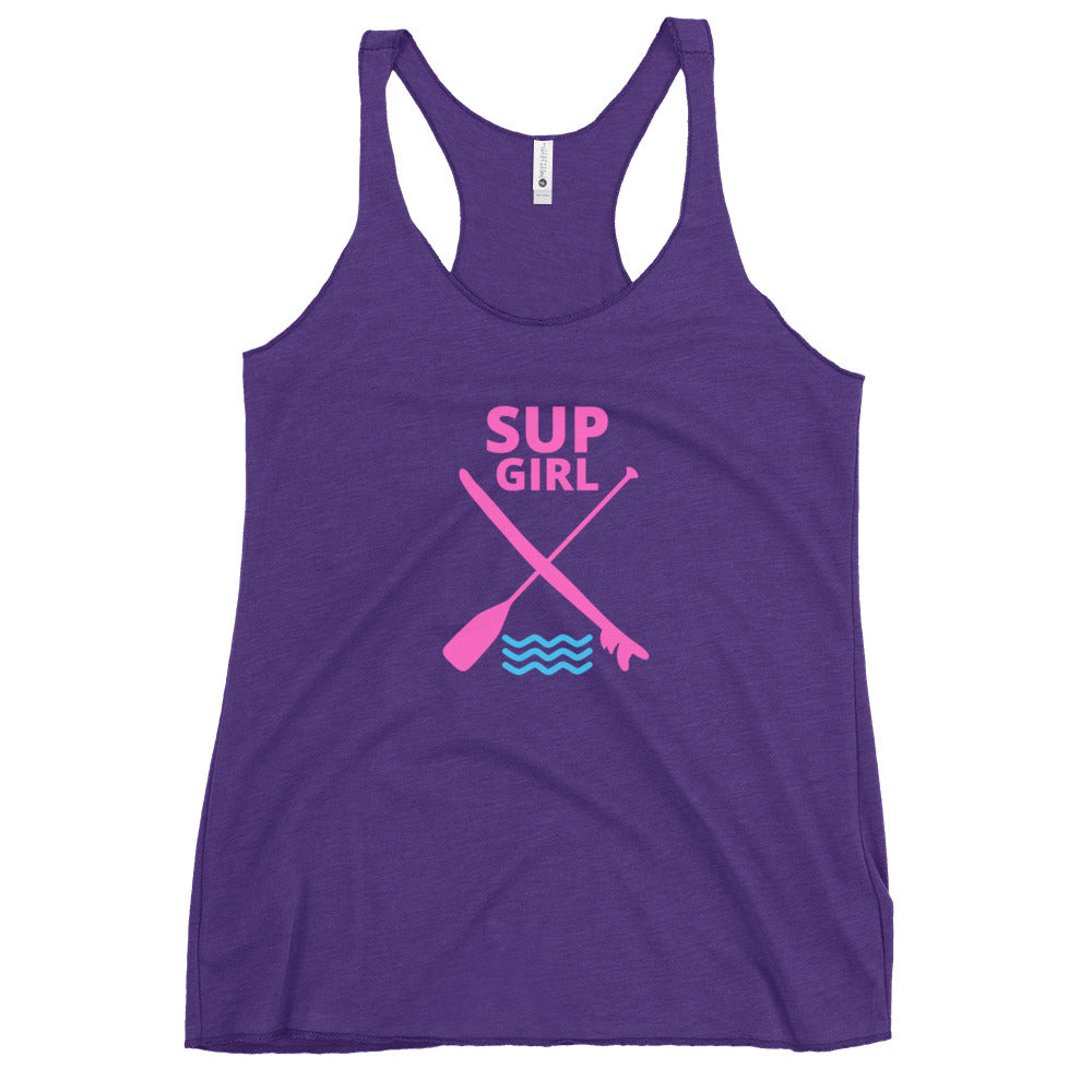 SUP Girl Board X Paddle Paddleboard Women's Racerback Tank