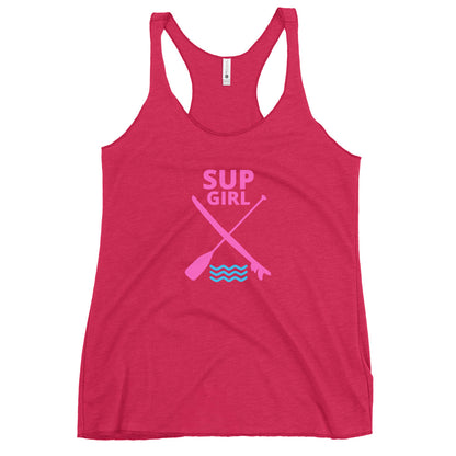 SUP Girl Board X Paddle Paddleboard Women's Racerback Tank